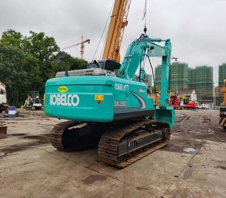 엔진 모델 히노 히노 J05E 중고 Kobelco 발굴기 녹색 Sk200 발굴기 114kw 전력