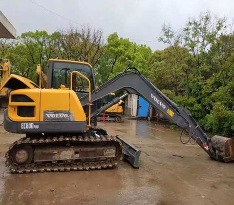 낮은 가격과 좋은 품질의 원래 디자인으로 사용 된 VOLVO EC80D 발굴기