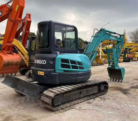 2020년 5260kg 중고 Kobelco Excavator SK55SR 엔진 모델 Yanmar 4TNV88