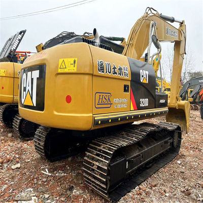 일본 사용된 Caterpillar 원본 CAT320D 기계 20톤 중량 크롤러 발굴기