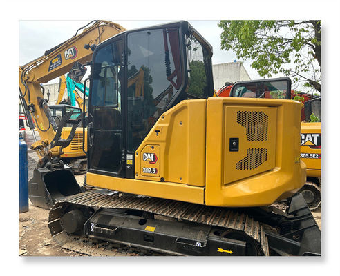 사용 된 거북이 오리지널 7.5 톤 미니 CAT 307.5 크롤러 발굴기
