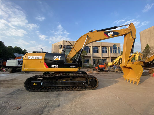사용 된 일본 원본 20톤 CAT320D 수압 크롤러 발굴기 좋은 상태