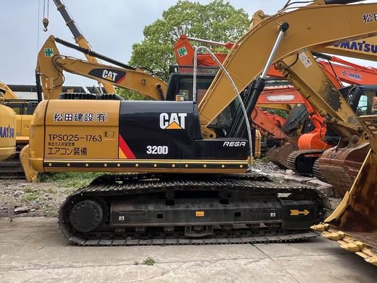 품질 사용 된 Caterpillar CAT 320D 발굴기 연료 효율력 강