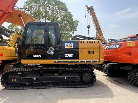 20 톤 농업 채굴 사용 된 발굴기 CAT 320D 거북이 기계 중구 크롤러 발굴기