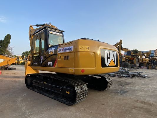 20 톤 농업 채굴 사용 된 발굴기 CAT 320D 거북이 기계 중구 크롤러 발굴기