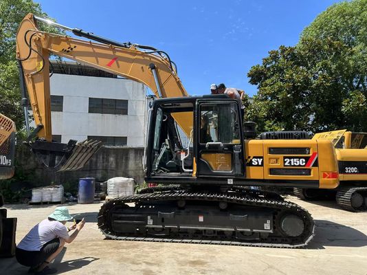 공장 가격의 중고 Sany SY215C 유압 크롤러 굴삭기, 훌륭한 상태