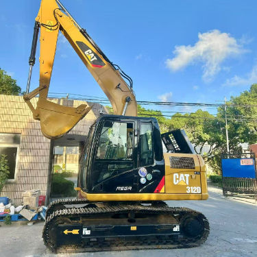 일본 원본 사용 된 Caterpillar Cat 312D 12톤 중고용 크롤러 발굴기