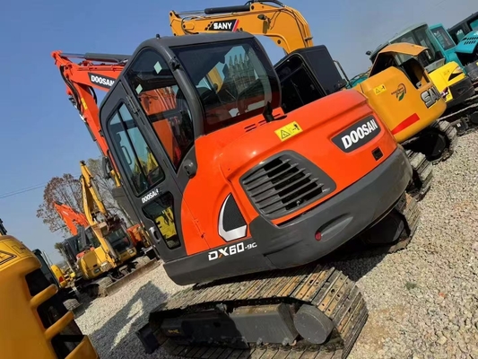 2023 사용 된 Doosan Dx60 미니 발굴기 원본 Doosan Dx60-9 Dh60 Dx55 Dx60-7 Dx80 Dx75 사용 된 Doosan 55 60 75 80 판매