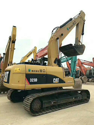 사용 된 일본 수입 23 톤 CAT 323D 발굴기 Caterpillar C6.6 엔진을 장착