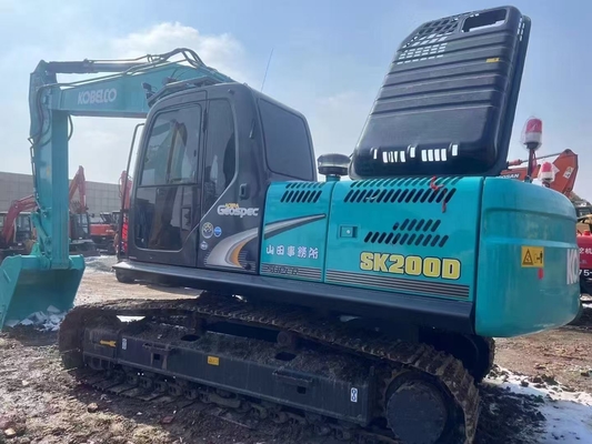 뜨거운 판매 Kobelco SK200D 크롤러 발굴기 20 톤 발굴기 엔진 고효율 저연료 소비 Kobelco 200