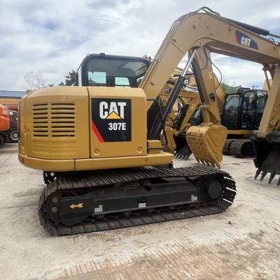 사용된 CAT 307E 굴삭기, 고성능, 낮은 연료 소비