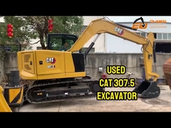 고품질의 90% 새 사용 된 Caterpillar CAT 307.5 미니 발굴기