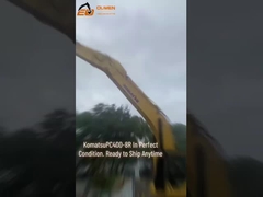 일본 오리지널 코마쓰 PC400 광산 건설 장비 코마쓰 PC400-8 발굴기